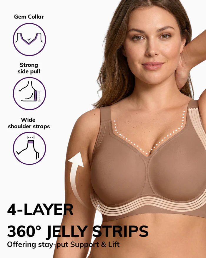 Smoothing Comfort Wireless Jelly Bra