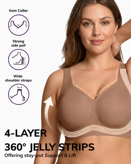 Smoothing Comfort Wireless Jelly Bra